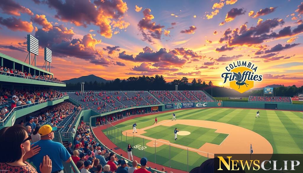 Columbia Fireflies to Shine on Screen: 31 Live Broadcasts Arrive