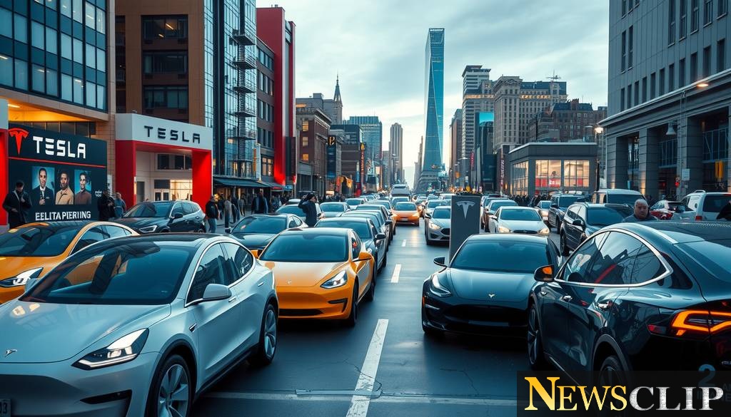 Tesla Tightens Its Grip: The EV Market Struggles Amid Declining U.S. Sales