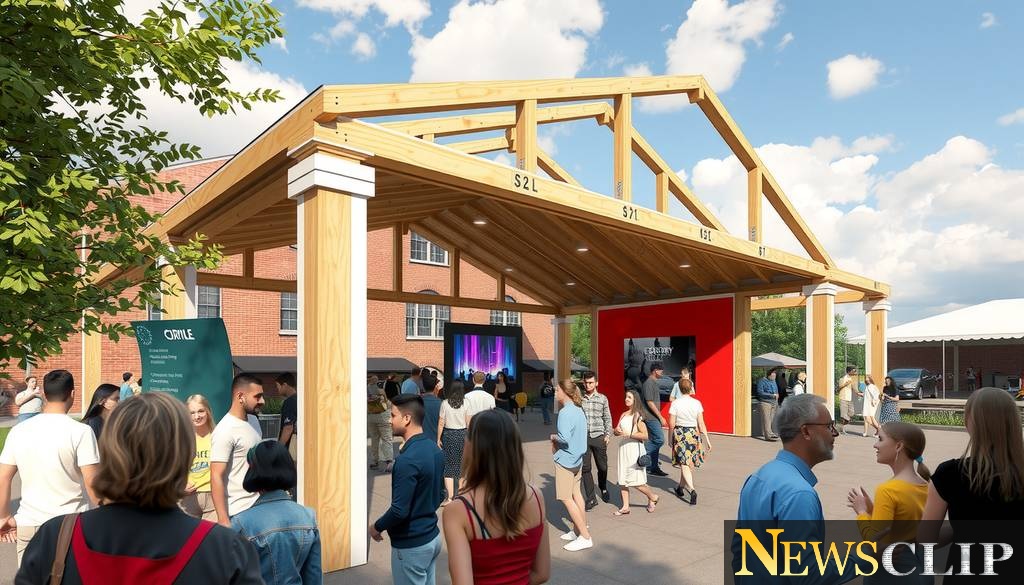 Breaking Ground: The Maryville Entertainment Pavilion Takes Shape