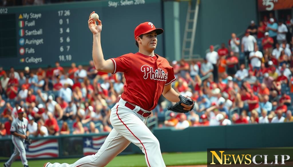 Phillies' Rising Star: The 22-Year-Old Pitcher Dominating the MLB Prospects List