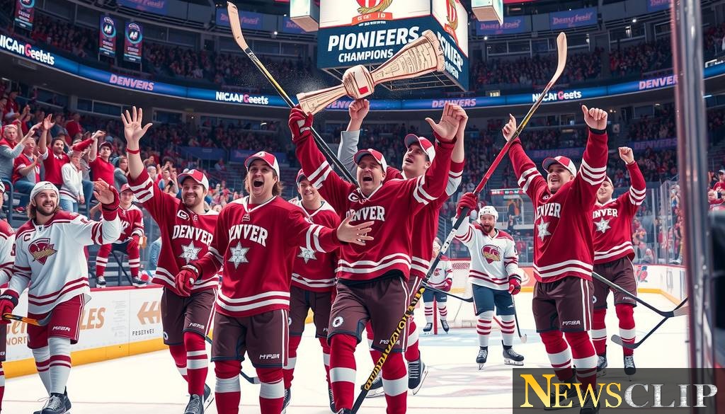 Denver Pioneers' Epic Triumph: A 3rd NCAA Men's Hockey Title in 5 Years!