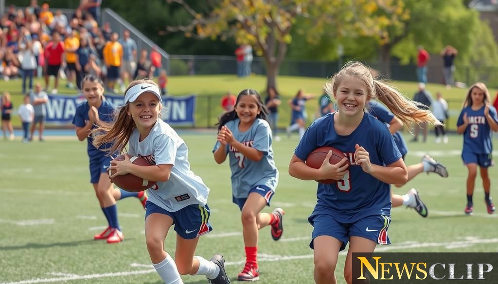 Kicking Off a New Era: Watertown's First Girls' Flag Football Game