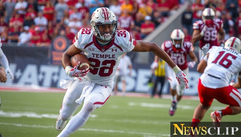The Rise of Jaylon Joseph: A Game Changer for Temple Football