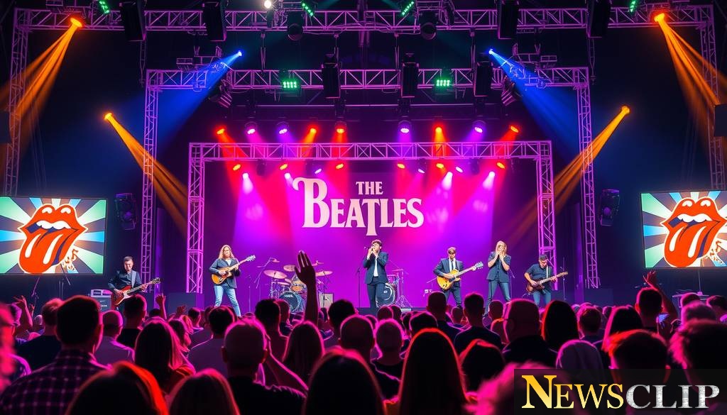 A Nostalgic Night: Celebrating The Beatles and Stones in Tribute