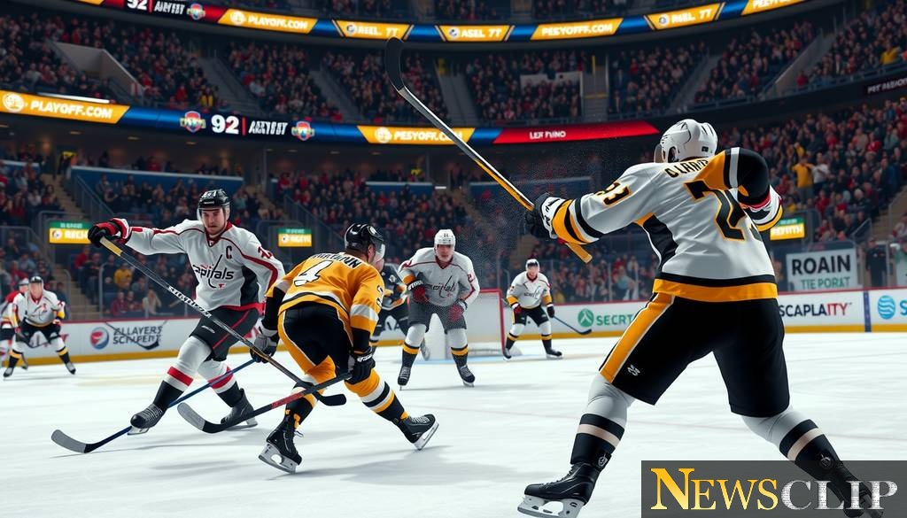 Capitals Battle for Playoff Survival in High-Stakes Rematch with Penguins