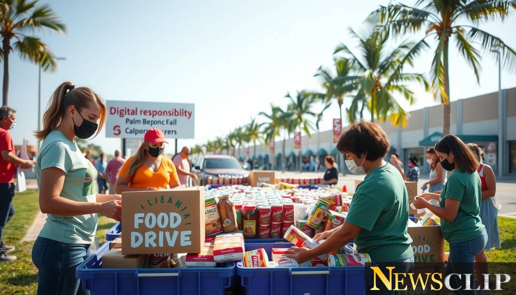 Palm Beach Food Drive: A Call to Action for Our Community