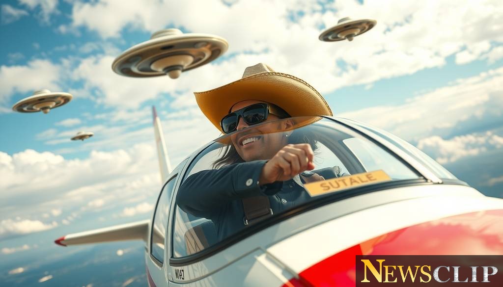 Country Star Claims UFOs Chased Her Plane: A Cosmic Encounter or a Flight of Fancy?