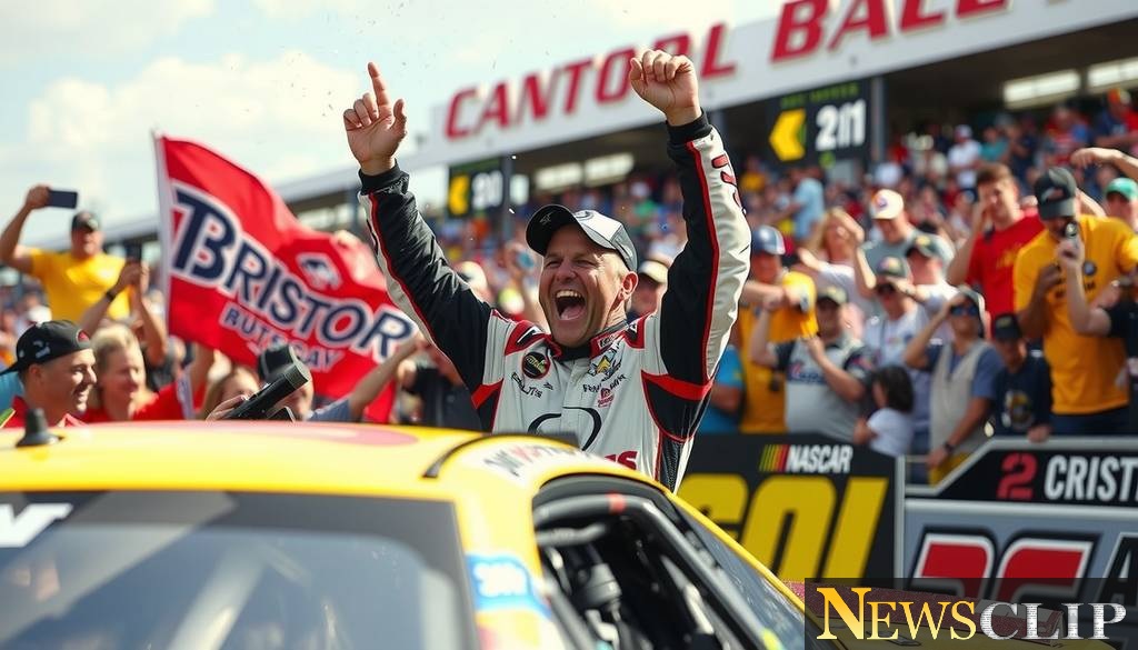 Ty Gibbs Breaks Through with His First NASCAR Cup Win at Bristol