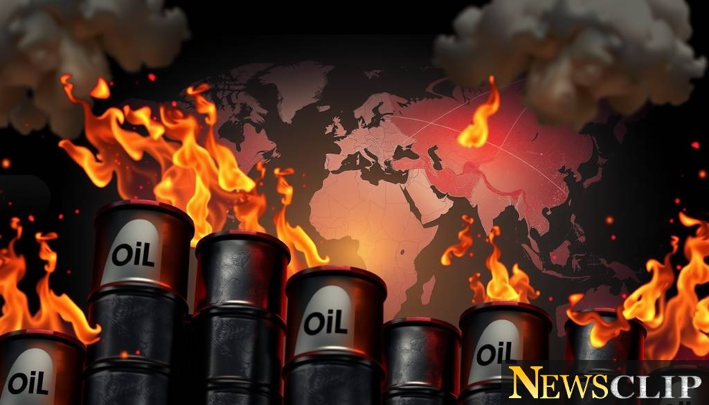 Geopolitical Tensions Drive Surge in Oil Prices