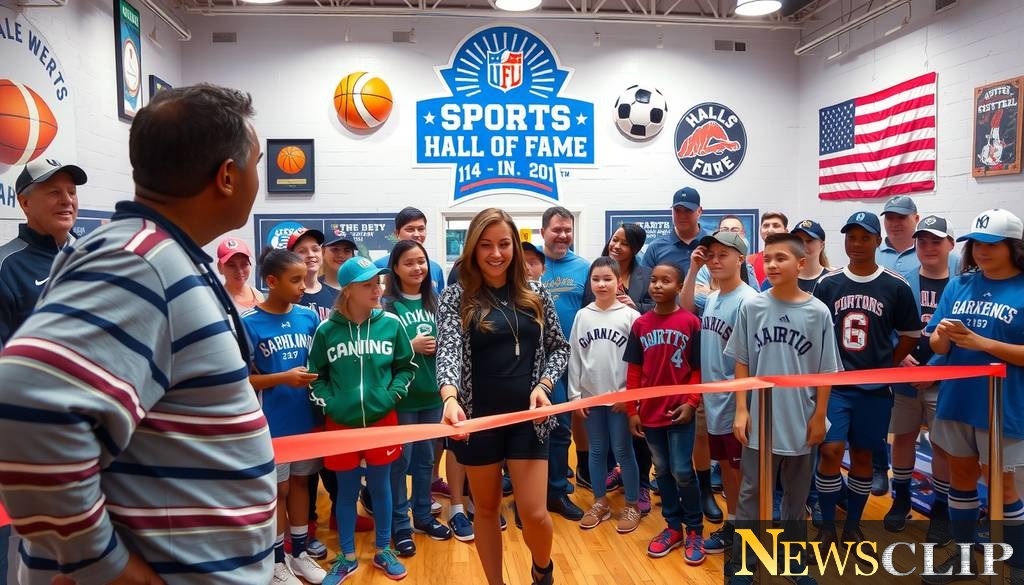 Inspiration on the Field: Hannah Storm's Heartfelt Visit to Blair County Hall of Fame