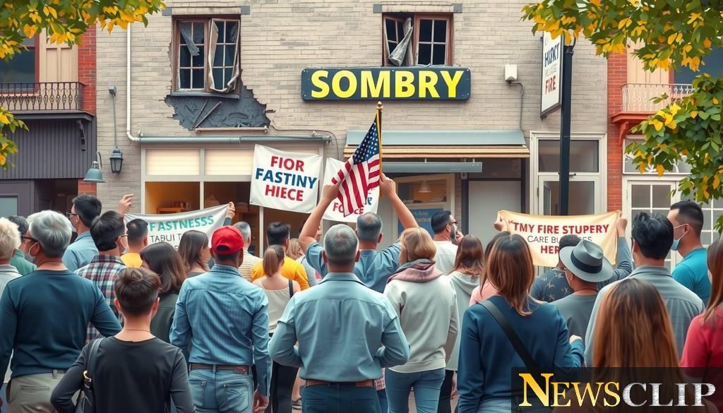 Rising from the Ashes: Community Unites for Local Business Recovery