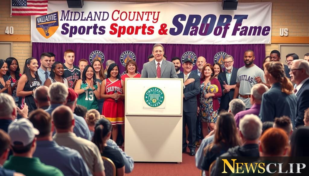 Celebrating Legends: Midland County Sports Hall of Fame Inductees Shining Bright