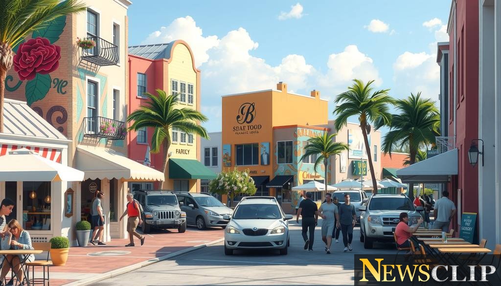 Exploring Artsy Delights and Culinary Gems in Florida's Walkable Downtown