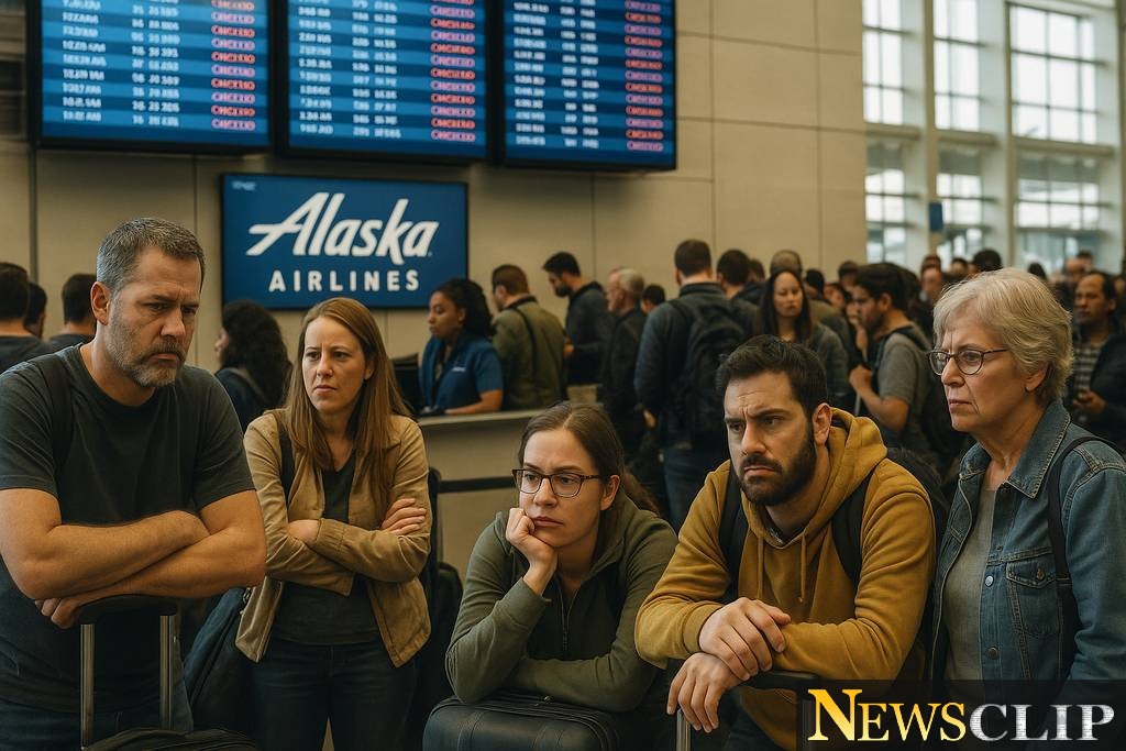 Alaska Airlines IT Outage Grounds Flights Nationwide: A Closer Look