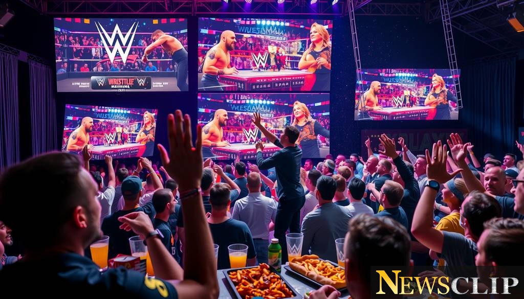 Cheer, Chants, and Celebrations: The WrestleMania Watch Party at Bay Street Yard