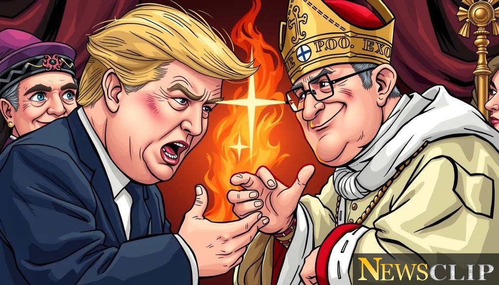 Editorial Cartoon Showdown: Trump vs. Pope Leo