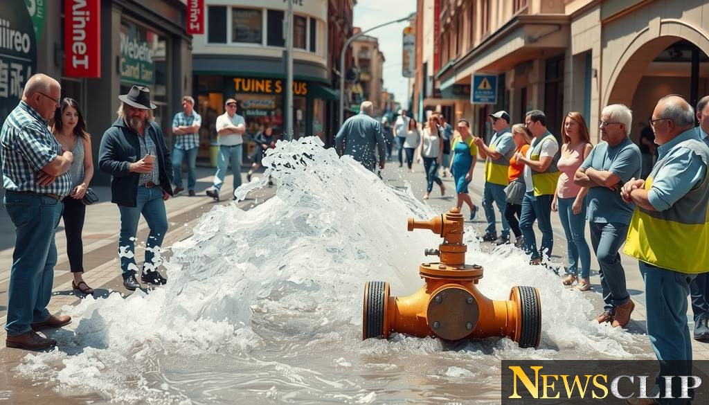 Gwinnett County Water Main Break Disrupts Business Operations