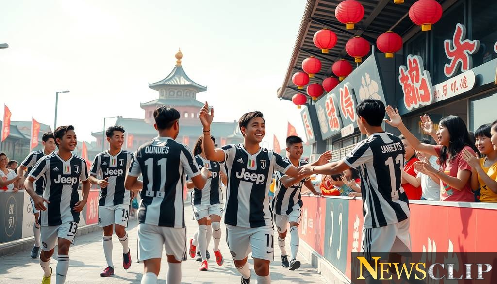 Juventus Makes Waves: Black&White Arrives in Chengdu