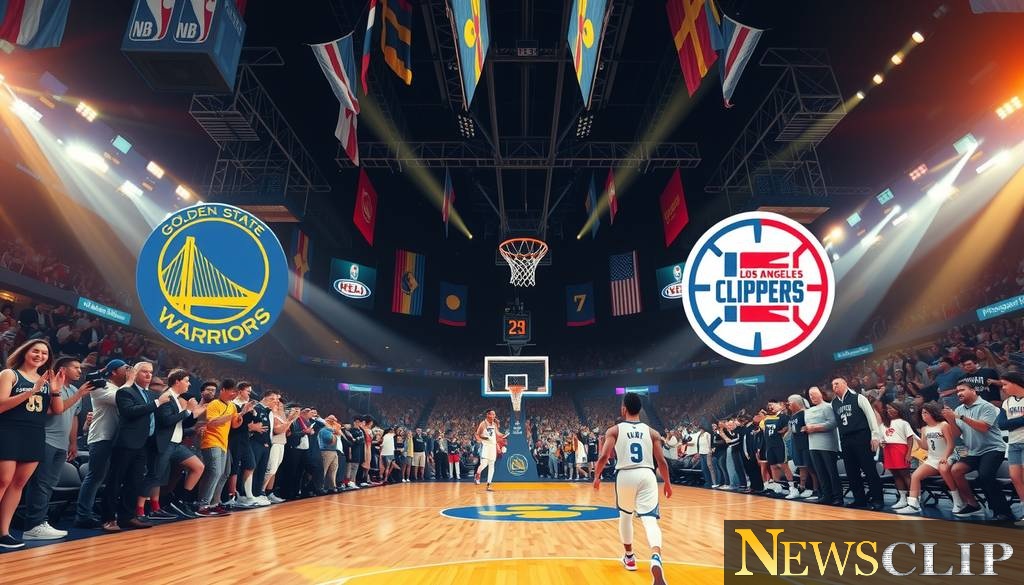 Game On: Warriors Clash with Clippers in Thrilling NBA Play-In Showdown