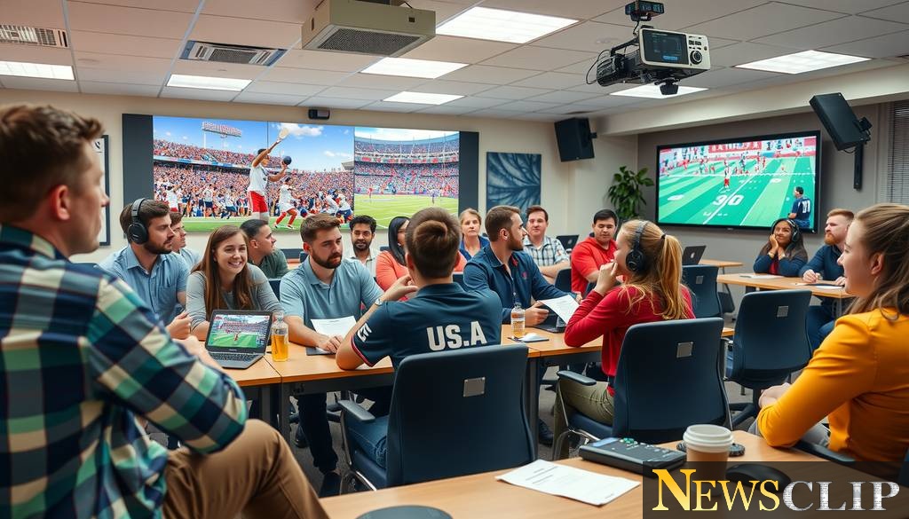 UNC Hussman Launches Exciting New Sports Play-by-Play Class