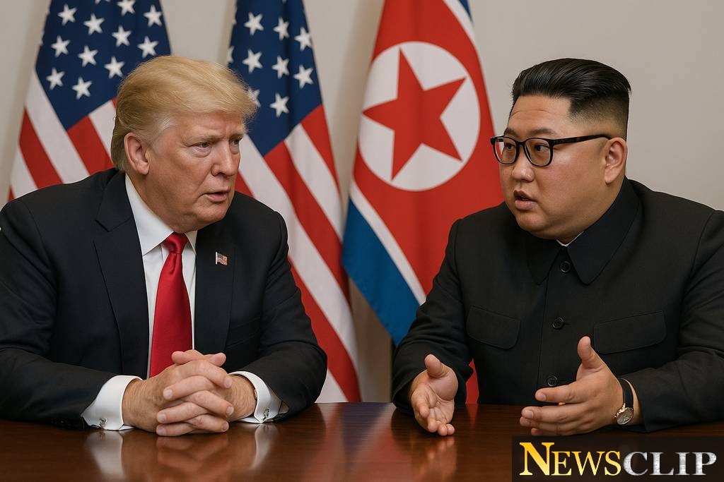Speculation Peaks as Trump and Kim Approach Historic Meeting