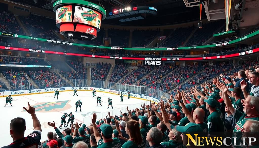 Minnesota Wild Gear Up for First Round Playoff Showdown