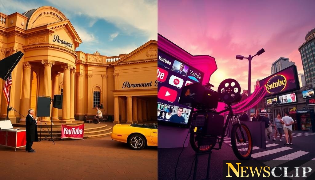 Lights, Camera, YouTube: Paramount's New Strategy for Streaming Success