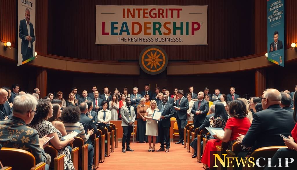 Celebrating Integrity: The Inaugural Responsible Business and Ethics Awards
