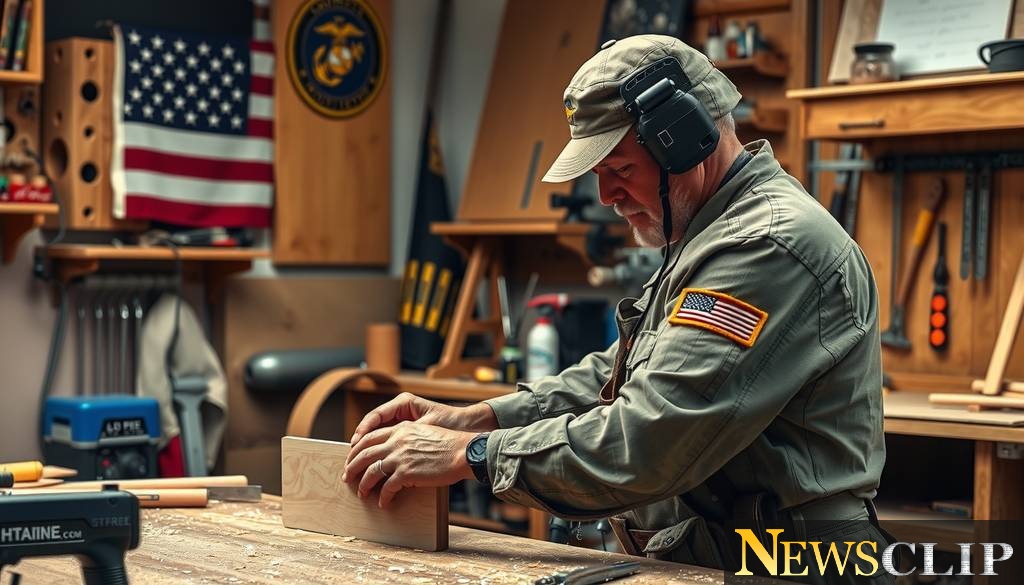 From Service to Craft: A Marine Veteran's Journey into Handmade Wooden Flags