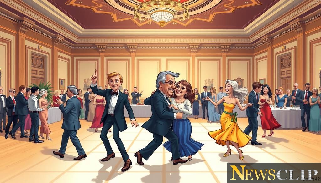 Unmasking the Irony: A Look at the Dance of Deception in Editorial Cartoons