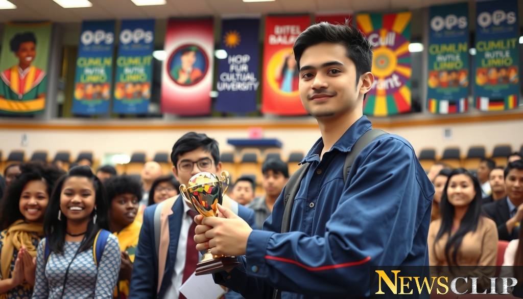 Celebrating Achievement: Samuel Tremblay Named Outstanding Graduating International Student