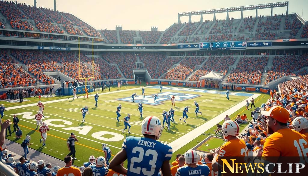 A Look Back: Kentucky Football's Clash with Tennessee