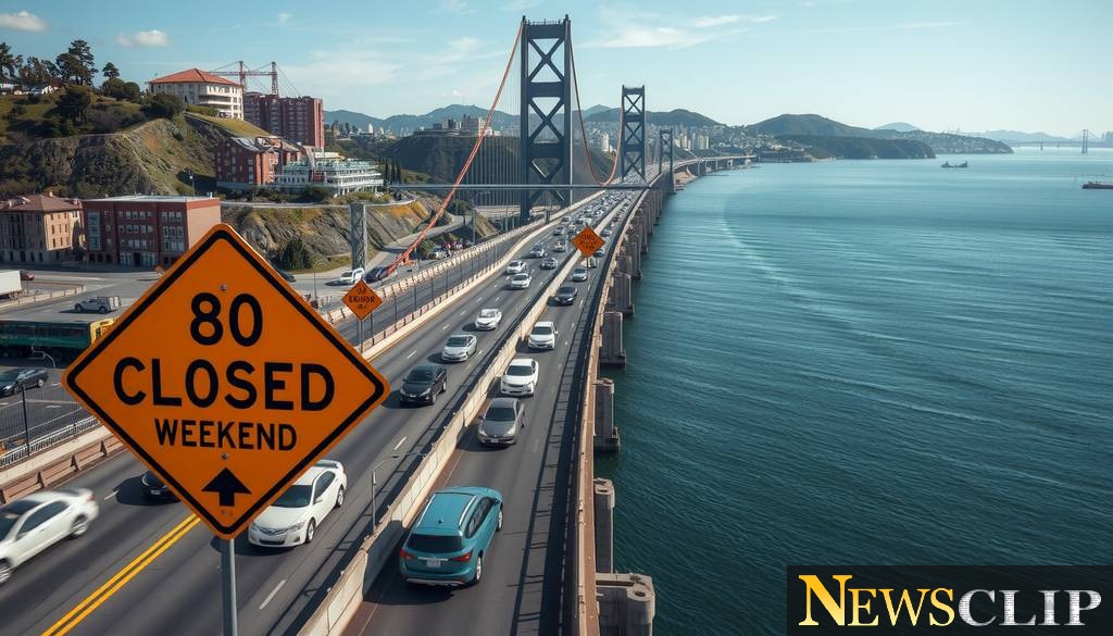 Navigating the Impact: Weekend Closure of I-80 Bay Bridge Approach
