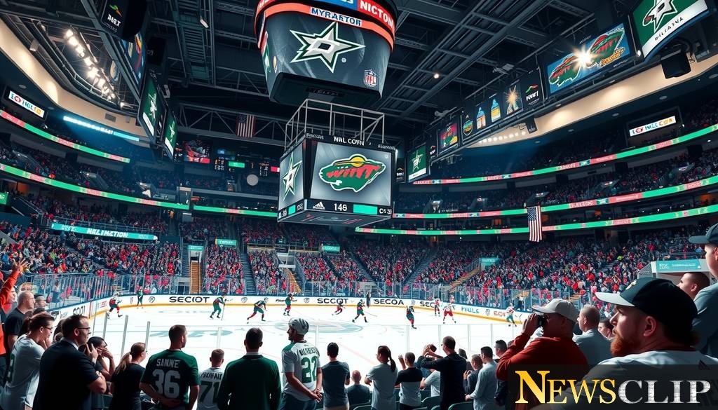 Stars Versus Wild: The High-Stakes NHL Playoff Clash Begins!