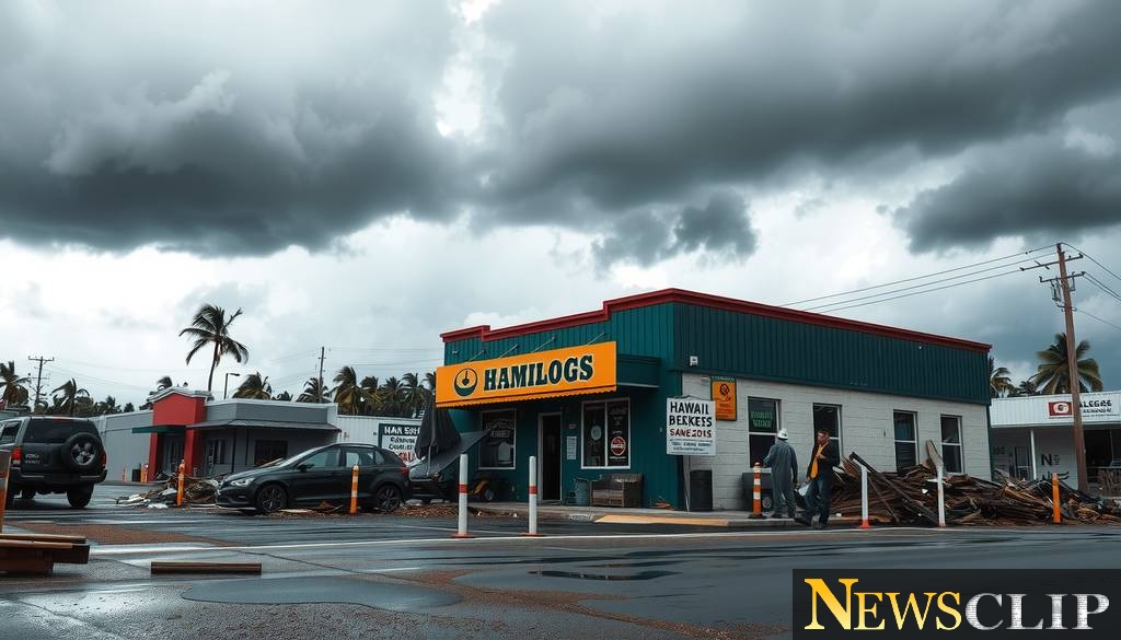 Storm Damage Hurts Local Business: The Resilience of Viola in Hawaii