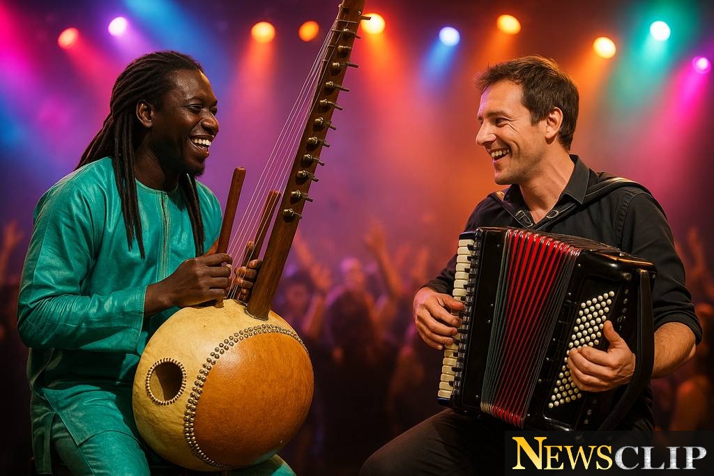 Melodies Across Borders: Senegalese Kora Meets French Accordion