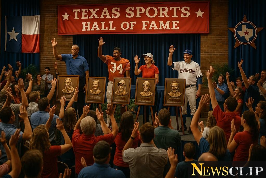 Texas Sports Hall of Fame Welcomes the Class of 2026