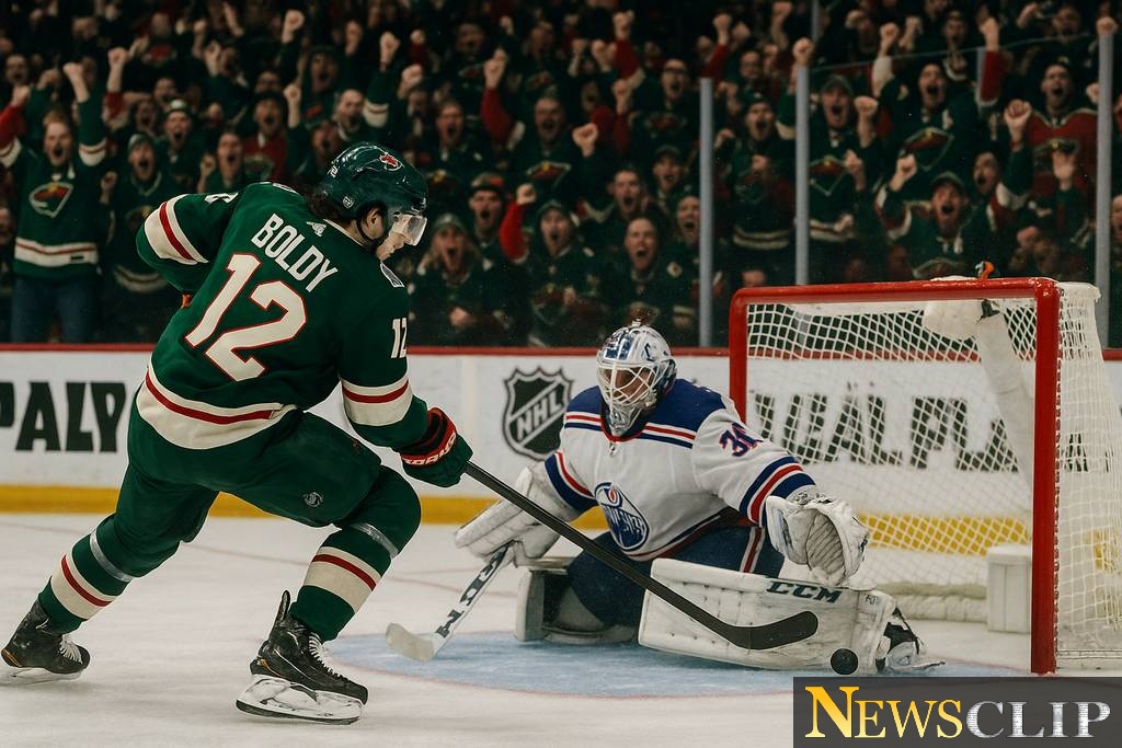 Boldy Shines as Wild Dominate Stars 6-1 in Series Opener