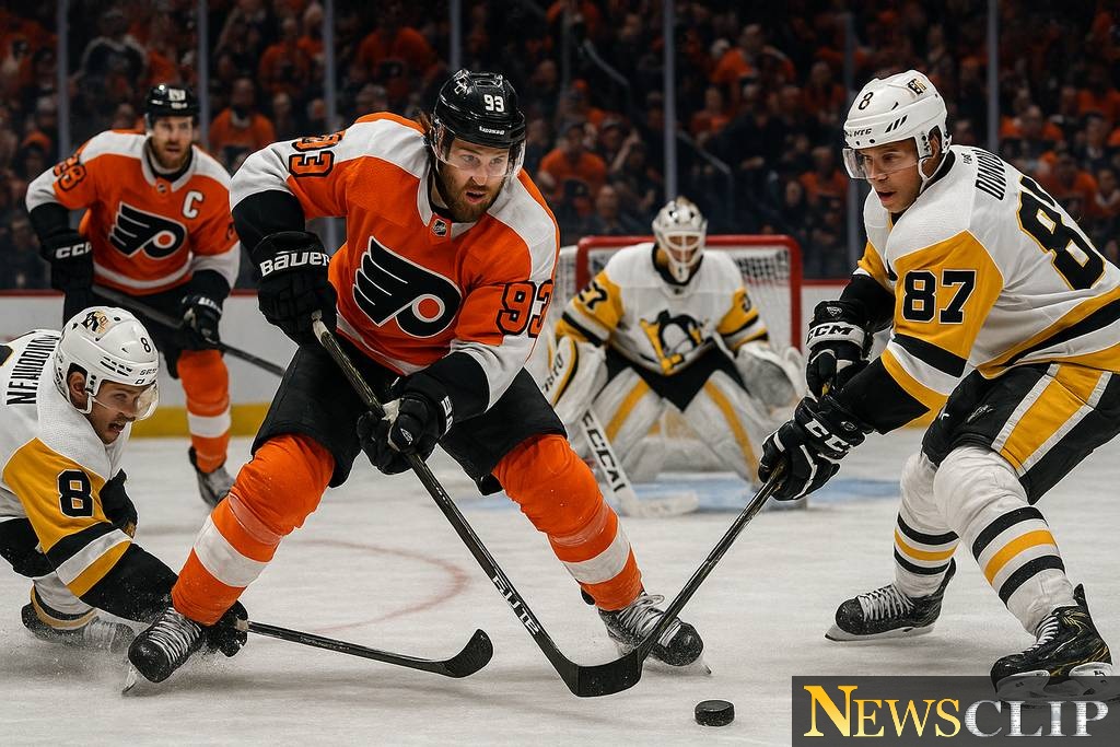 Flyers Edge Penguins 3-2 in Thrilling Game 1 Showdown