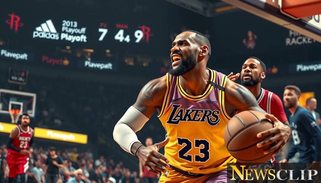 Lakers Stun Rockets in Thrilling Game 1 of Playoffs