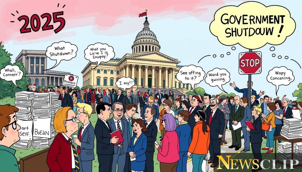 A Sharp Satire: Navigating the 2025 Government Shutdown Through Cartoons