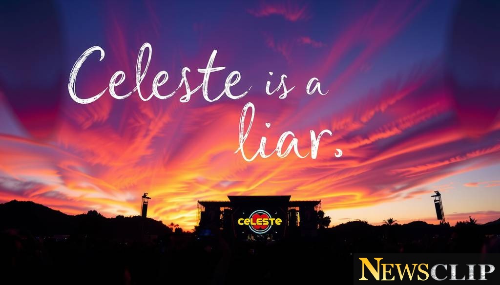 Skywriting Drama: 'Celeste is a Liar' Over Coachella