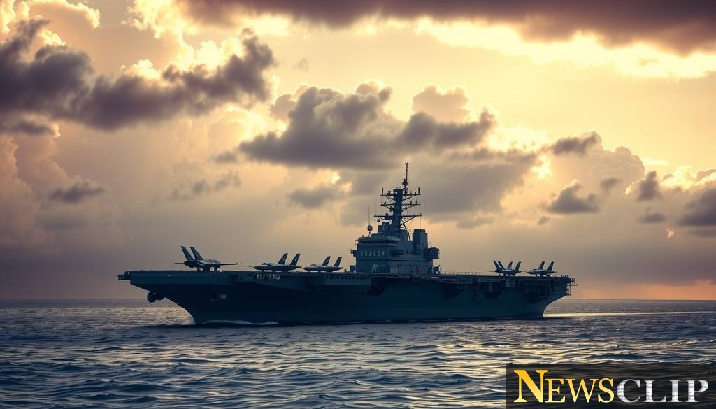 Escalating Tensions: U.S. Aircraft Carrier Heads to Caribbean Amid Political Strife