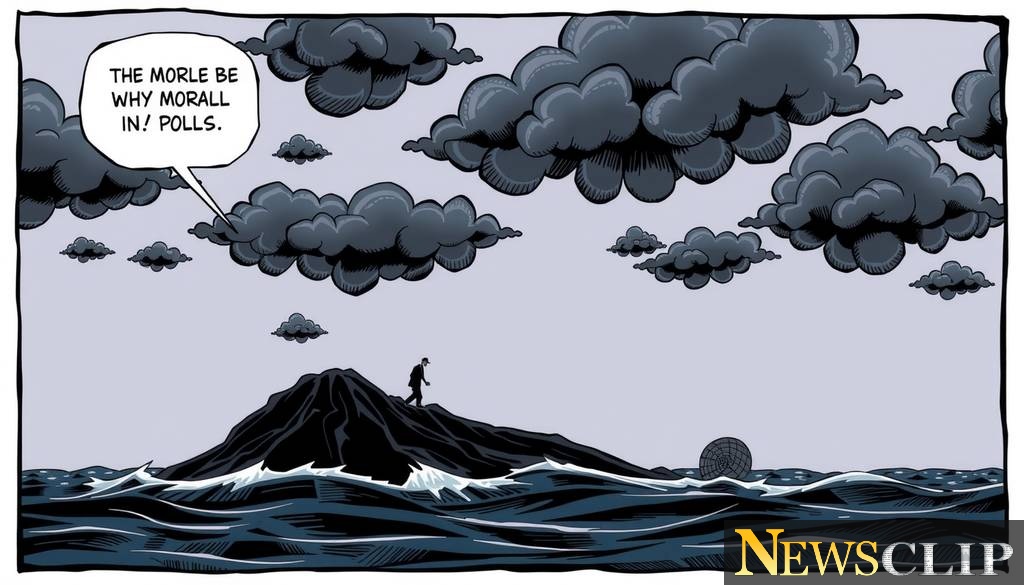 The Illusion of Intent: Sinking Polls Amid Moral Erosion