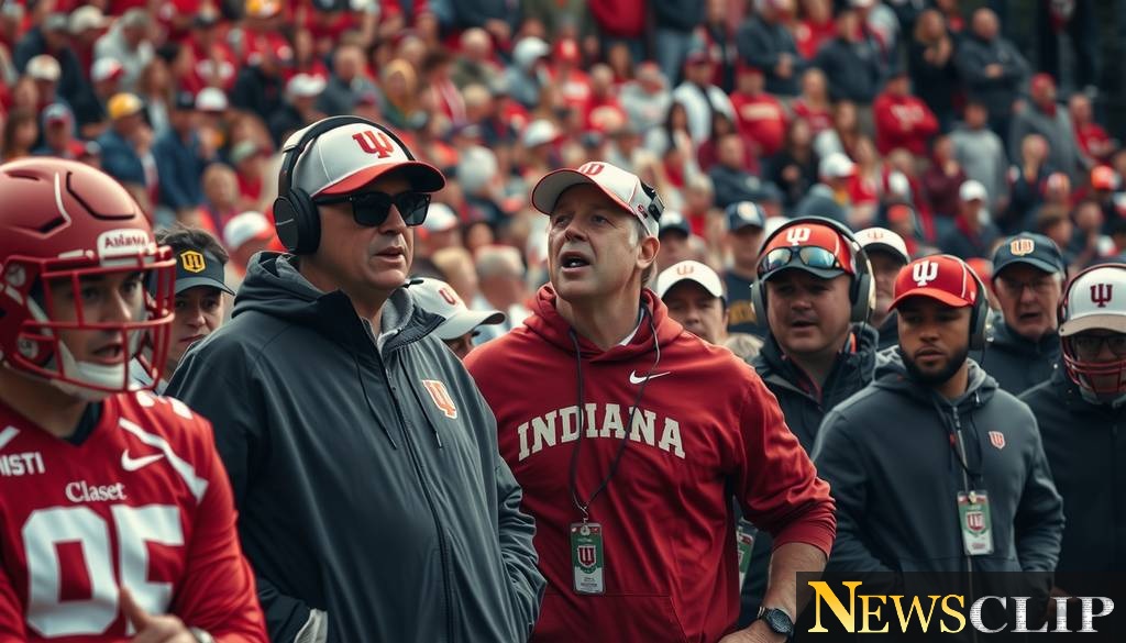 Indiana's Bryant Haines Takes Aim at Ty Simpson, Urging Alabama Fans to 'Grow Up'