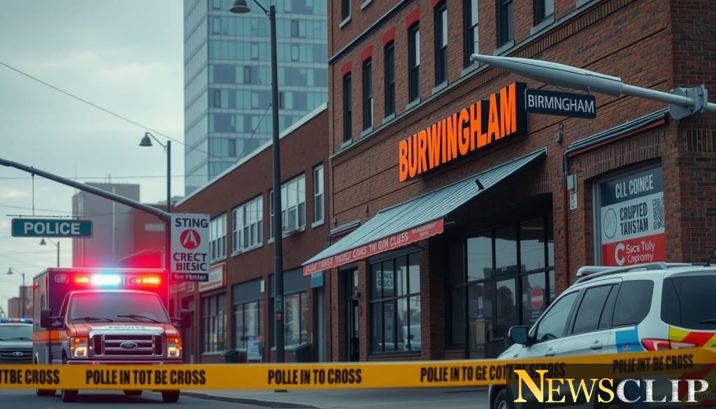 Violence Erupts: Two Shot at Birmingham Business, Serious Injuries Recorded