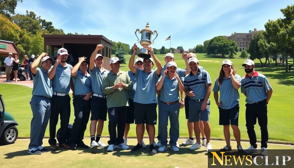 KU Men's Golf Triumphs at Hoosier Intercollegiate: A Celebration of Strategy and Skill