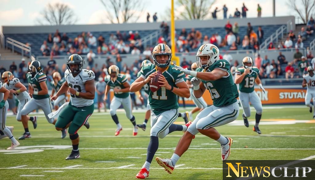 MSU Quarterbacks Shine at Spring Showcase: Unofficial Stats Unveiled
