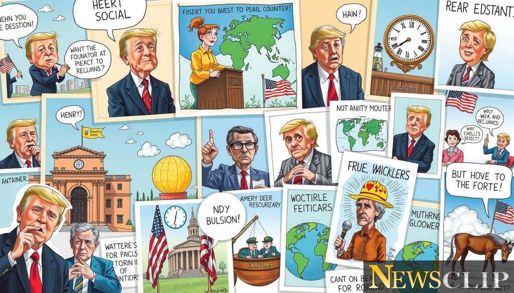 Unmasking Satire: The Power of Editorial Cartoons This Week