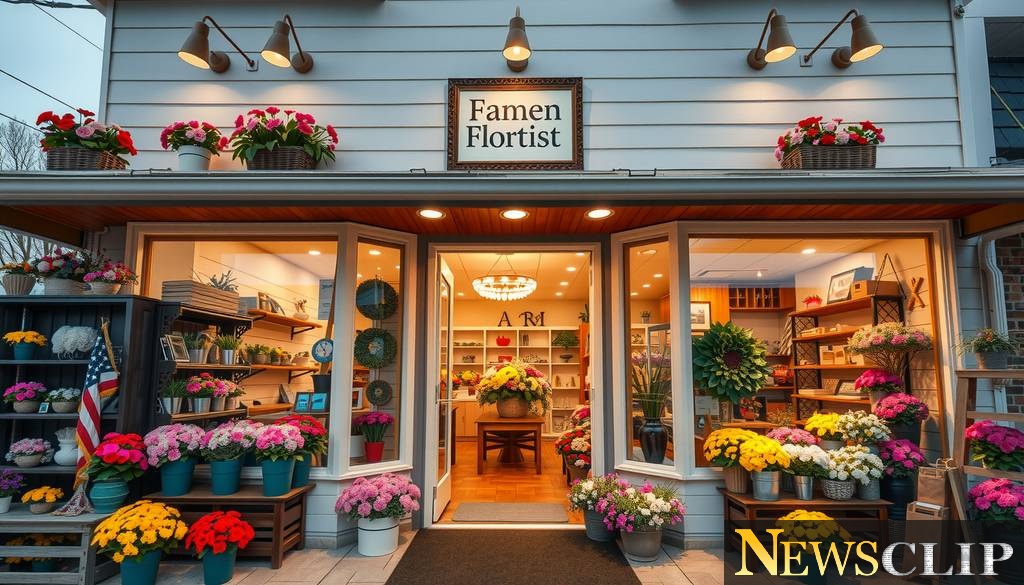 Celebrating Local Success: Ottumwa Florist Honored in Senators' Small Business Awards